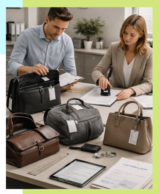 Сертификация сумок в Севастополе от 7741 руб. | Алешин-Сев