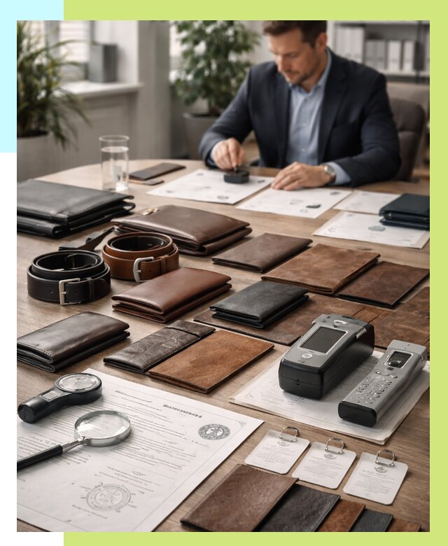 Сертификация кожаных изделий в Севастополе от 12385 р. | Алешин-Сев