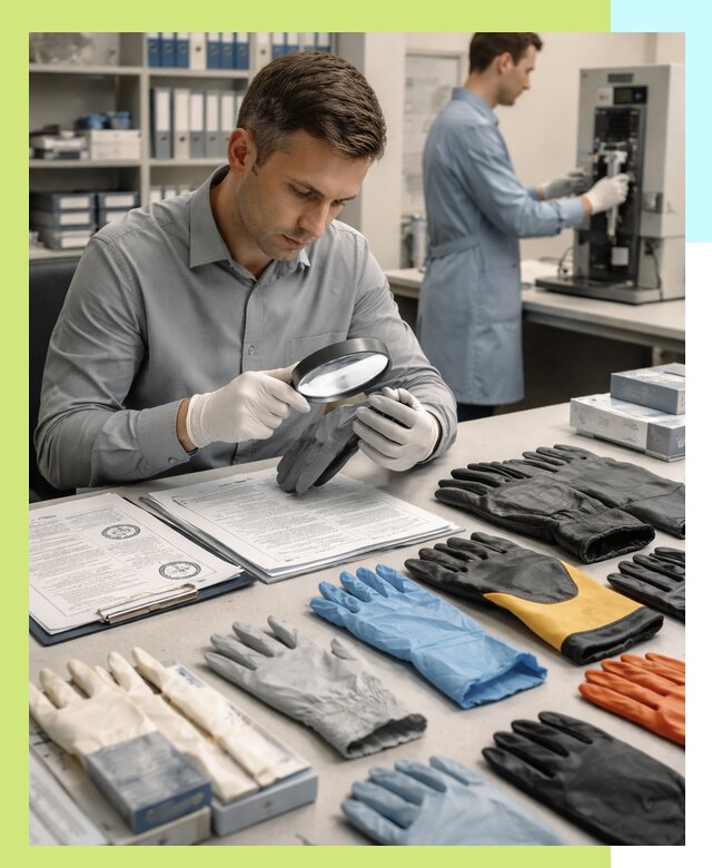 Сертификация перчаток и средств защиты продукции в Севастополе