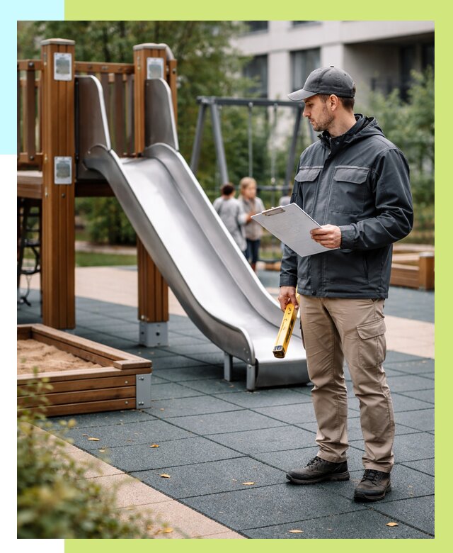 Сертификация детских площадок в Севастополе от 25803 р. | Алешин-Сев