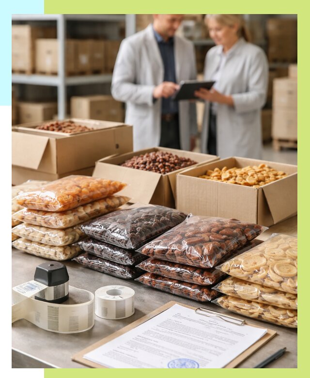 Сертификация сухофруктов в Севастополе от 12385 р. | Алешин-Сев под ключ