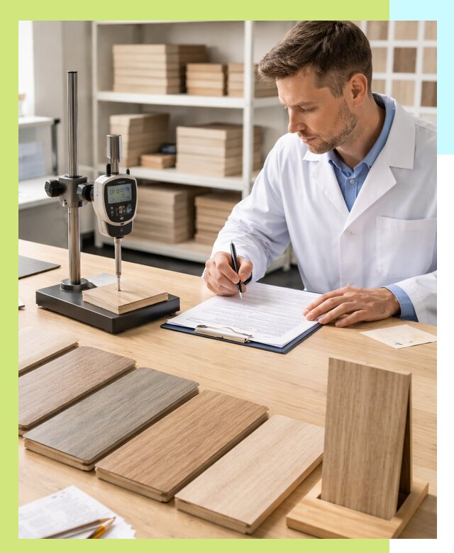 Сертификация ламината с испытаниями и оформлением документов в Севастополе