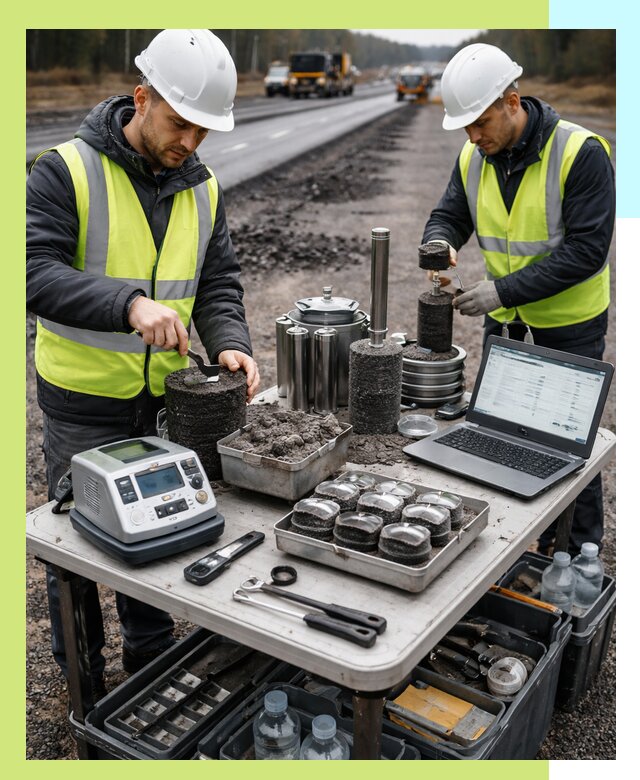 Сертификация асфальта: испытания и подтверждение в Севастополе