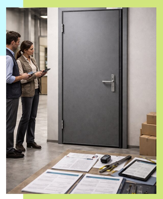 Сертификация противопожарных дверей в Севастополе от 9289 р. | Алешин-Сев