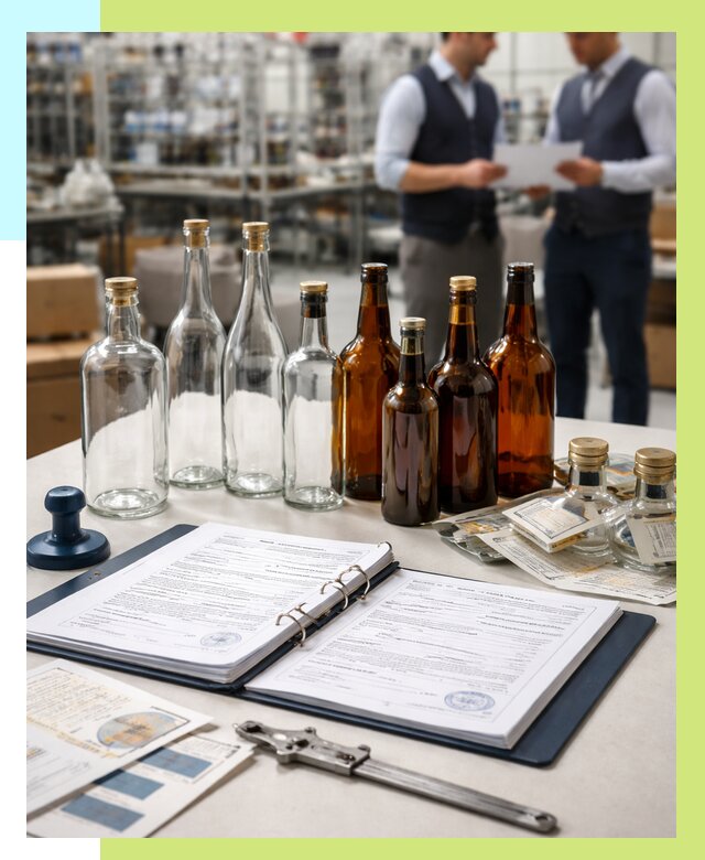 Сертификация стеклянных бутылок в Севастополе от 25803 р. | Алешин-Сев