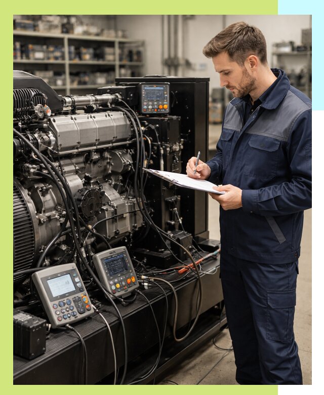 Сертификация дизельных генераторов и их оборудования в Севастополе