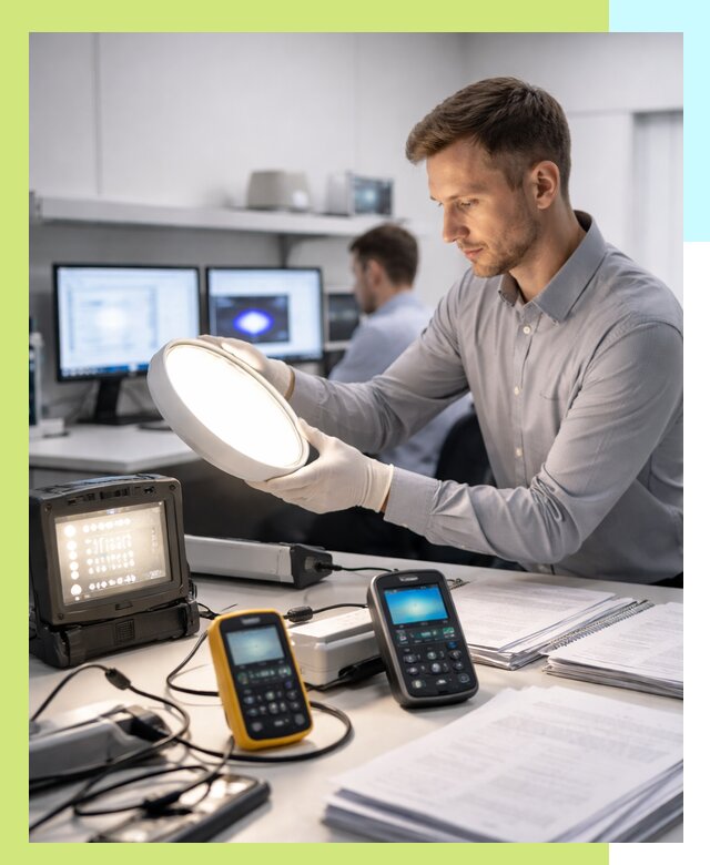 Сертификация светильников в Севастополе: испытания и оформление