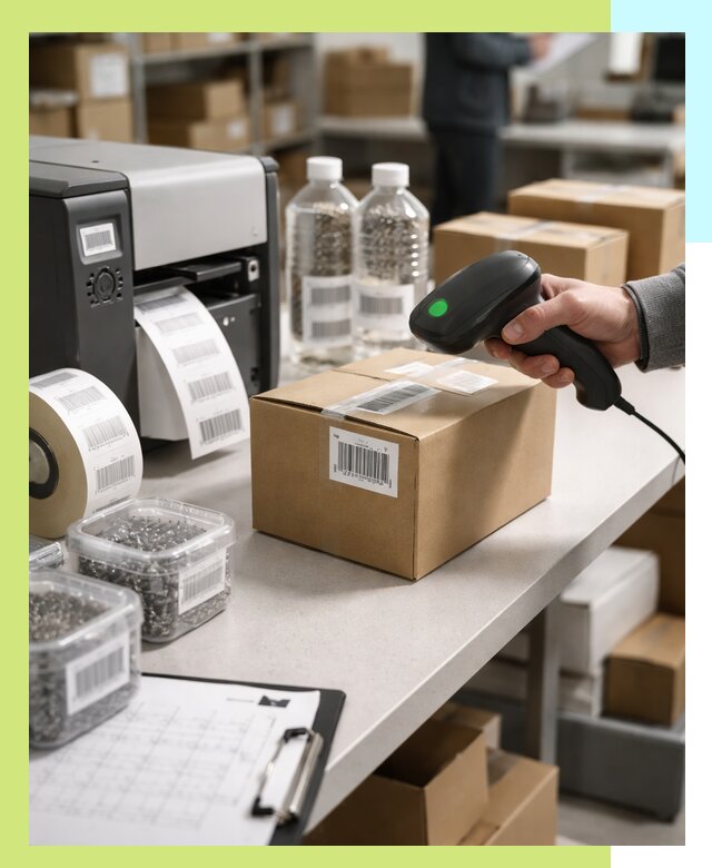 Штрихкодирование продукции и маркировка для продажи в Севастополе