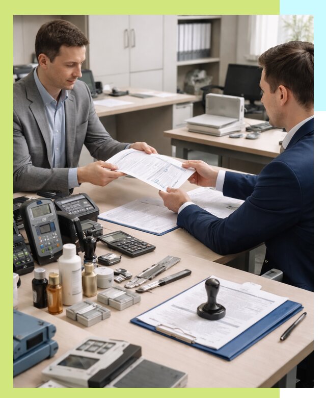 Оформление и получение заключения РЧЦ для оборудования в Севастополе