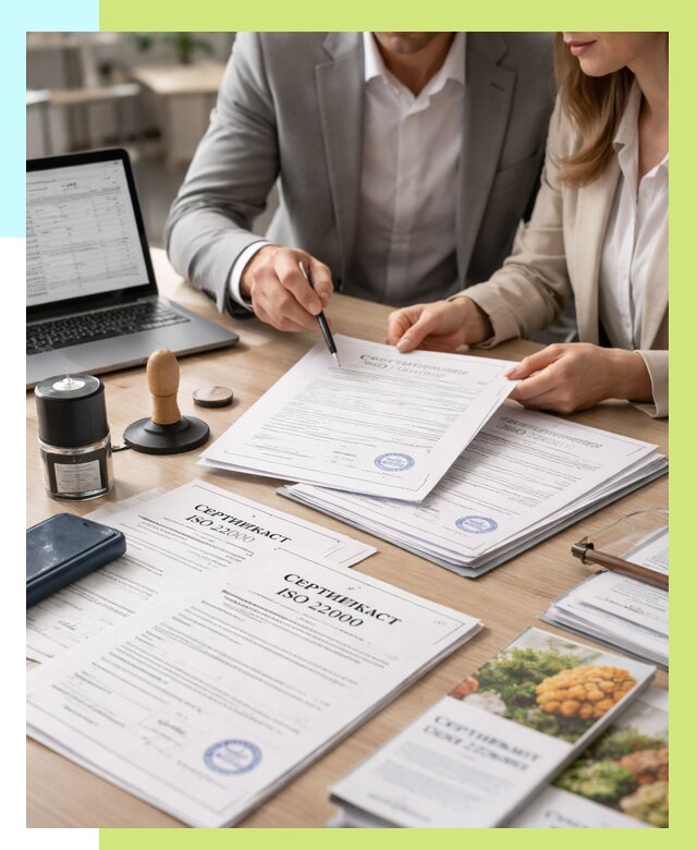 Сертификат ISO 22000 в Севастополе от 41284 р. под ключ | Алешин-Сев