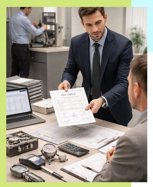 Выдача сертификата ISO 10012 по требованиям метрологии в Севастополе